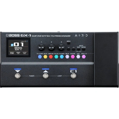Boss GX-1 Guitar Multi Effects Processor Pedal w/ AIRD Amp Modelling