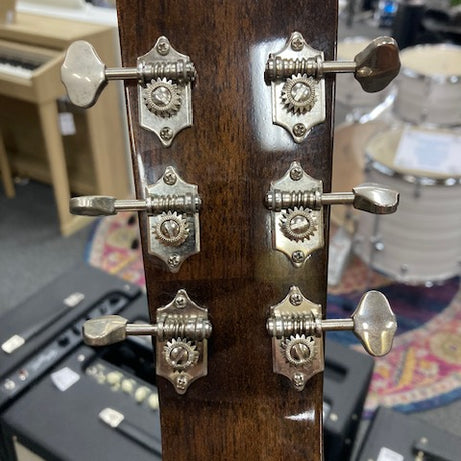 Regal Black Lightning Square Neck Resonator Slide Dobro W/Case (Pre-Owned)