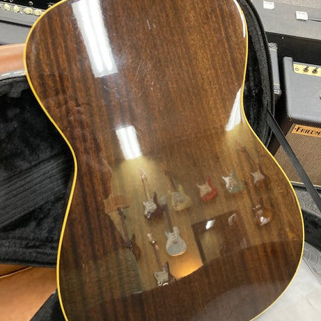 Regal Black Lightning Square Neck Resonator Slide Dobro W/Case (Pre-Owned)