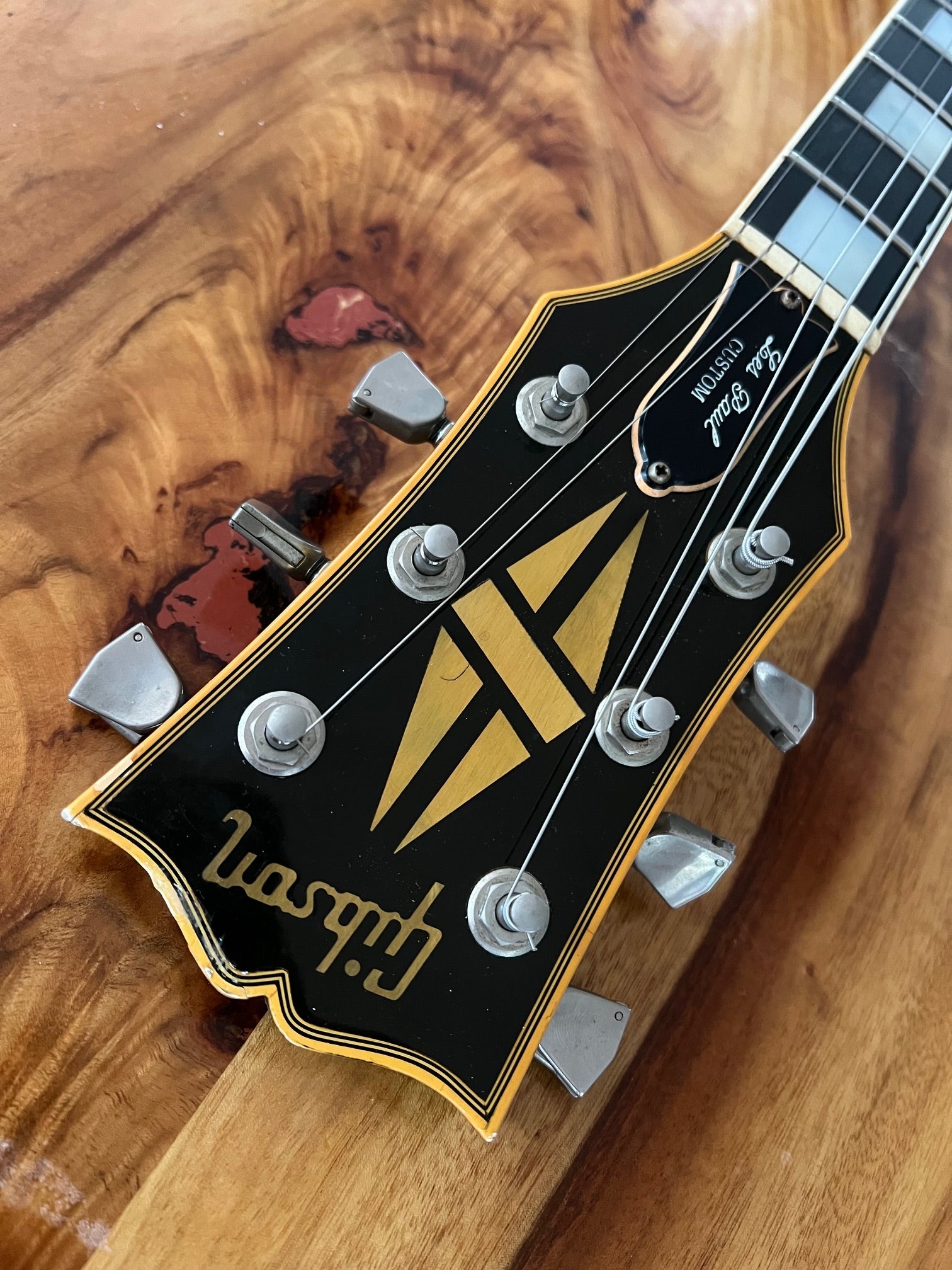 1981 Gibson Les Paul Custom SilverBurst Electric Guitar W/Original Case