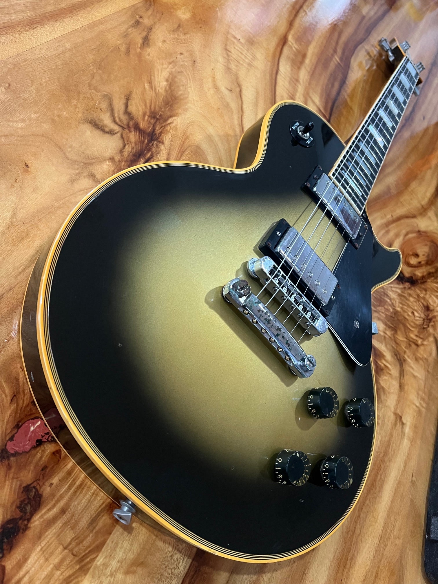 1981 Gibson Les Paul Custom SilverBurst Electric Guitar W/Original Case