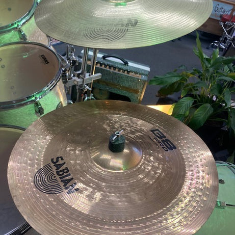 Sonor Special Edition 6 Piece Drum Kit Pearl white W/hardware,Cymbals & Stool (Pre-Owned)