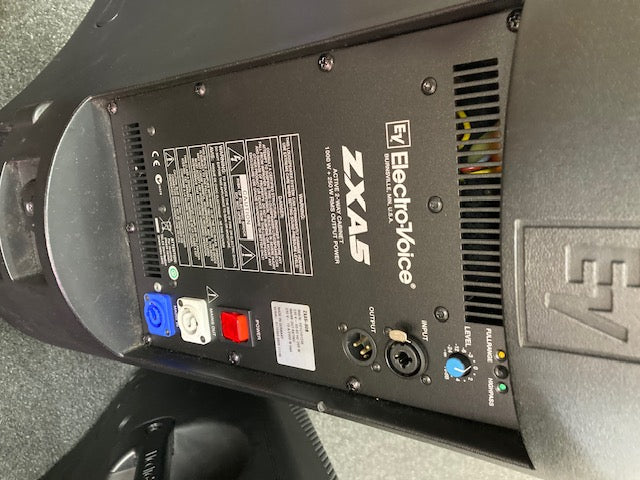 EV ZXA5 powered loudspeakers (PAIR) Preowned