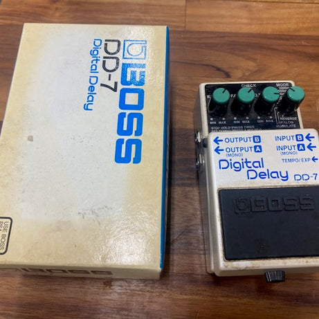 BOSS DIGITAL DELAY DD7 FX PEDAL (Pre-Owned)