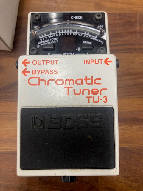 BOSS TU-3 PEDAL TUNER (Pre-Owned)