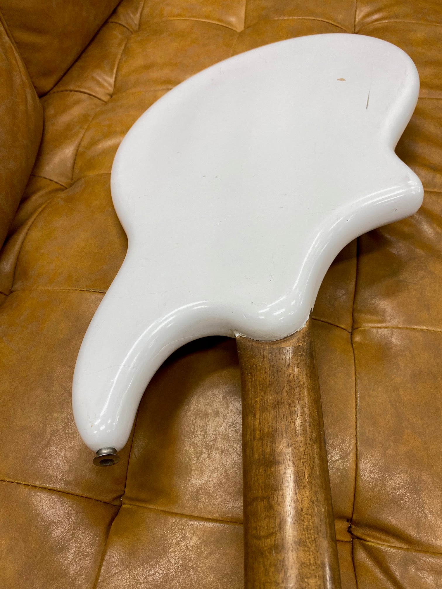 Back of Vintage Maton on the couch Music at Noosa