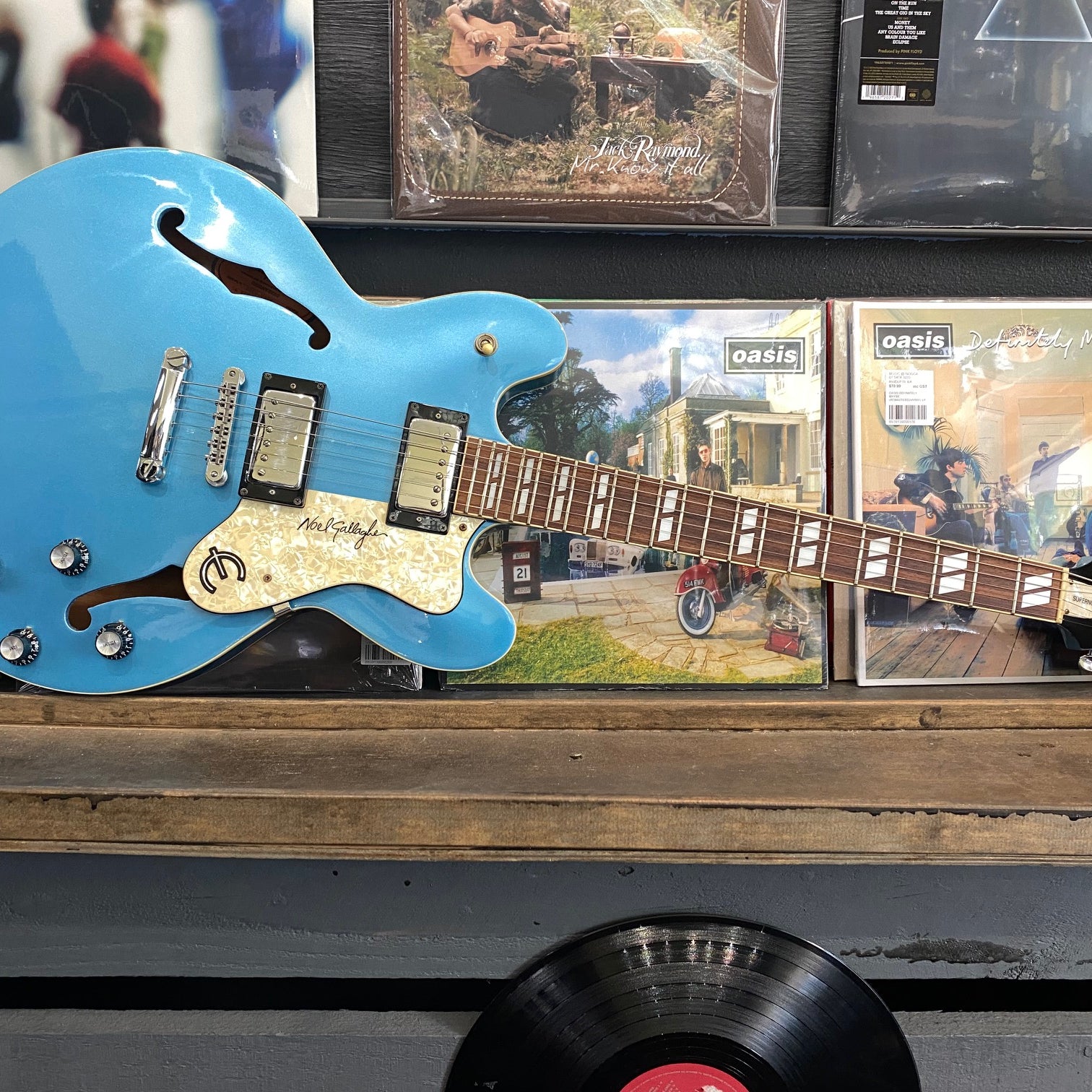 Epiphone Supernova Noel Gallagher 2000 Electric in Blue with Original Hard Case