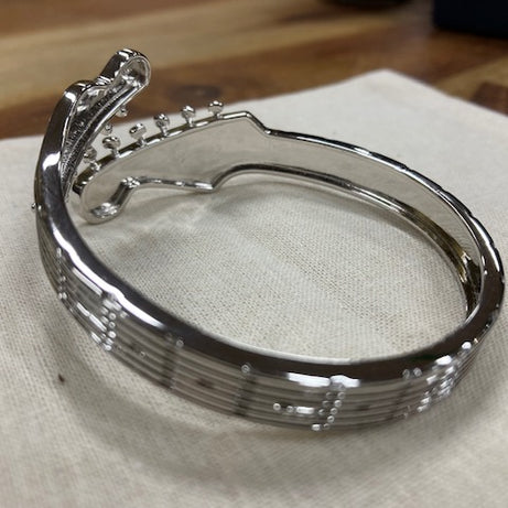 F Style Sterling Silver Unisex Bangles Locally Made