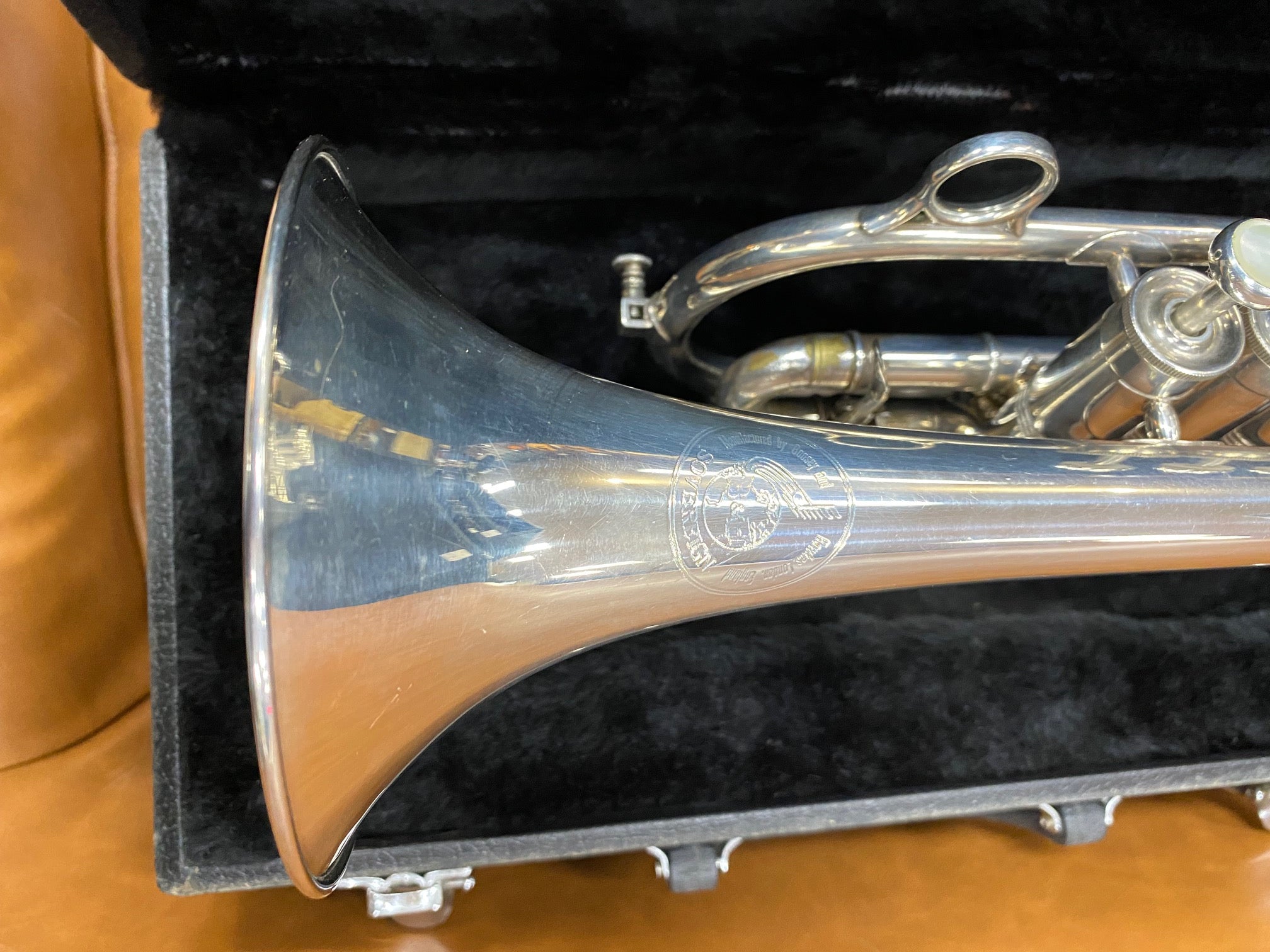 Boosy and Hawkes Sovereign 921 Cornet in case and extra mouthpiece