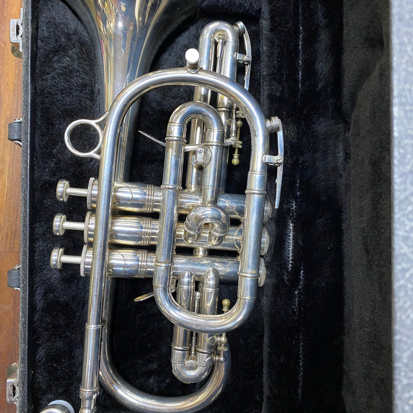 Boosy and Hawkes Sovereign 921 Cornet in case and extra mouthpiece