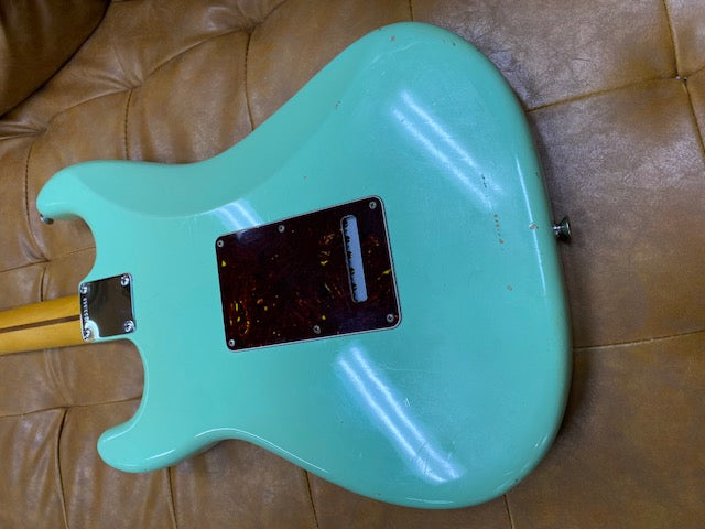 Fender 57 AVRI Stratocaster Surf Green with Bonamassa "Bonnie" pick-ups and case