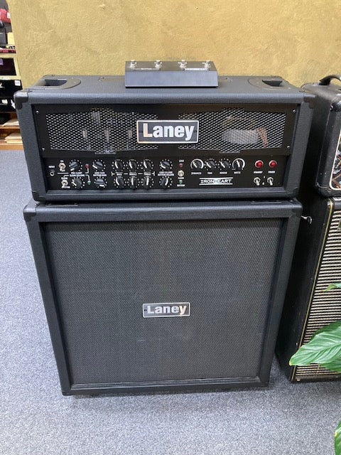 LANEY IRON HEART 120 Head & 4x12 Cabinet (Pre-Owned)