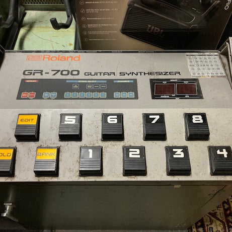 Vintage 1980's G505 Roland Guitar And Vintage Roland GR-700 Synth