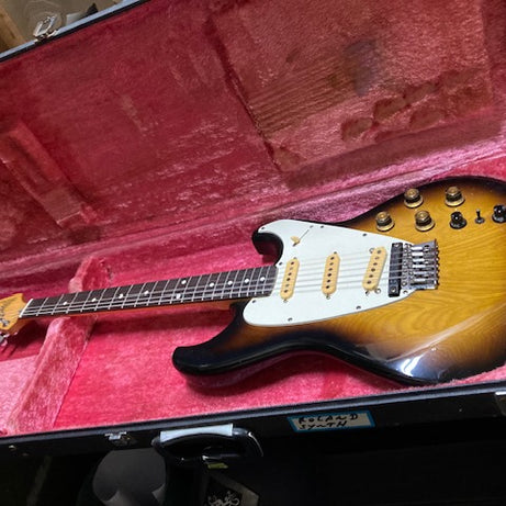 Vintage 1980's G505 Roland Guitar And Vintage Roland GR-700 Synth
