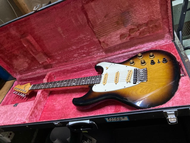 Vintage 1980's G505 Roland Guitar And Vintage Roland GR-700 Synth