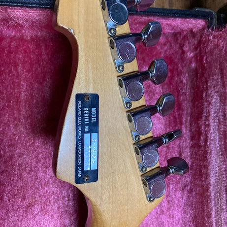 Vintage 1980's G505 Roland Guitar And Vintage Roland GR-700 Synth