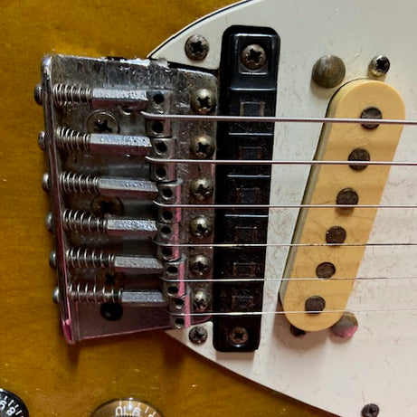 Vintage 1980's G505 Roland Guitar And Vintage Roland GR-700 Synth