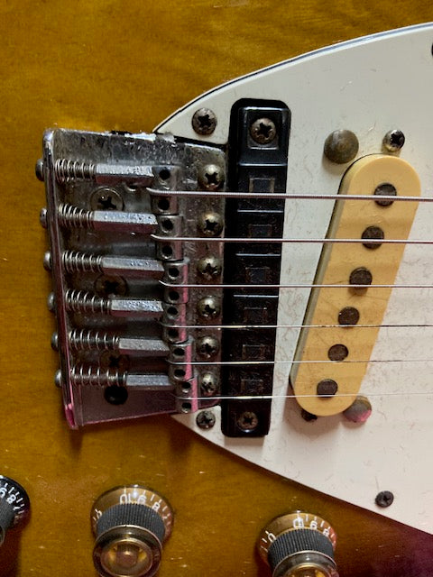 Vintage 1980's G505 Roland Guitar And Vintage Roland GR-700 Synth