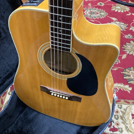 1990's Takamine Jasmine TS50MC Dreadnought Acous/Elec W/Hcase (Pre-Owned)