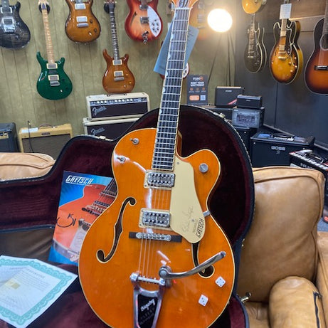 2005 Gretsch Brian Setzer Signature G6120SSLVO Electric Guitar!
