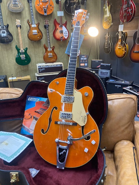 2005 Gretsch Brian Setzer Signature G6120SSLVO Electric Guitar!