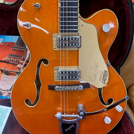2005 Gretsch Brian Setzer Signature G6120SSLVO Electric Guitar!