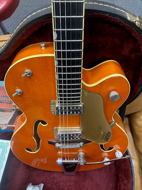 2005 Gretsch Brian Setzer Signature G6120SSLVO Electric Guitar!