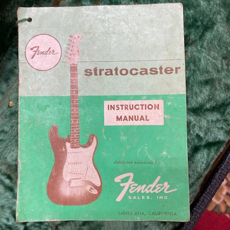 Fender Stratocaster 1964 Refin w/original Stamford case + manual
