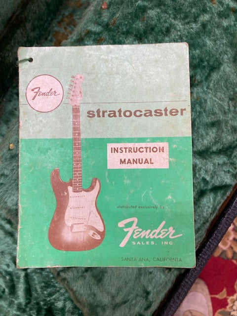 Fender Stratocaster 1964 Refin w/original Stamford case + manual