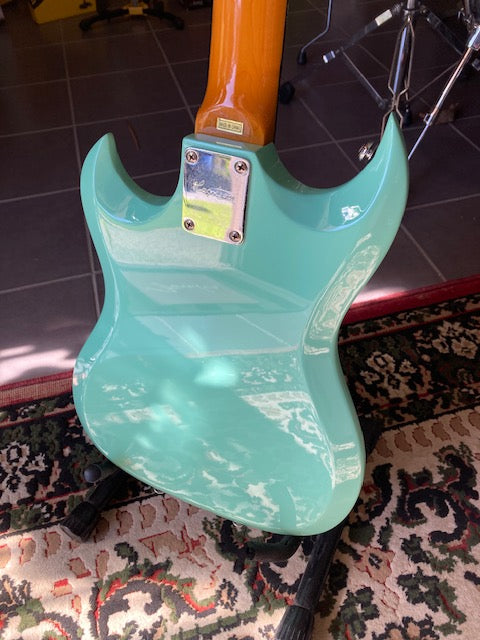 Hagstrom H-III Retroscape Guitar in Aged Sky Blue H-Story Reborn (preowned No case)