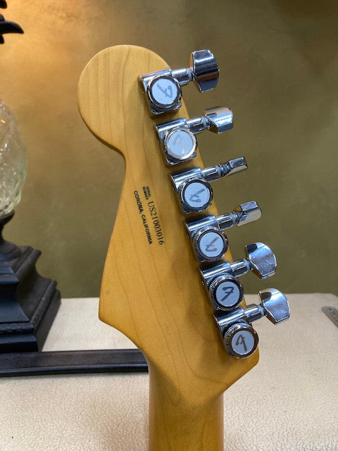 2021 Fender American Ultra II Stratocaster  Silver Sparkle (Pre-Owned)