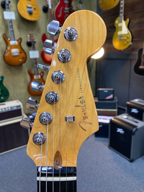 2021 Fender American Ultra II Stratocaster  Silver Sparkle (Pre-Owned)