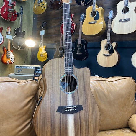 Cole Clark CCSFL1EC-BLBL Studio Dreadnought Acoustic/Electric Guitar