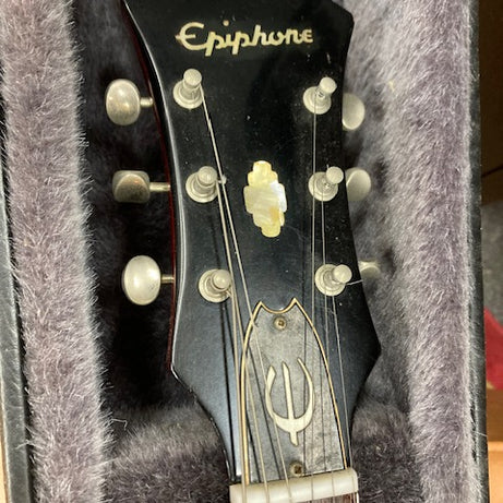 1966 Epiphone E360TD Riveria Vintage Guitar w/case (Pre-Owned)