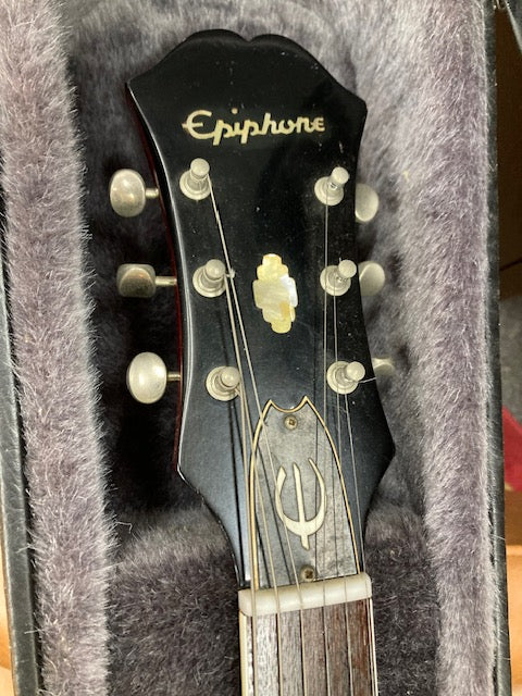 1966 Epiphone E360TD Riveria Vintage Guitar w/case (Pre-Owned)