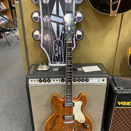 1966 Epiphone E360TD Riveria Vintage Guitar w/case (Pre-Owned)