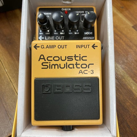 BOSS AC-3 Acoustic Simulator FX Effects Pedal (Pre-Owned)