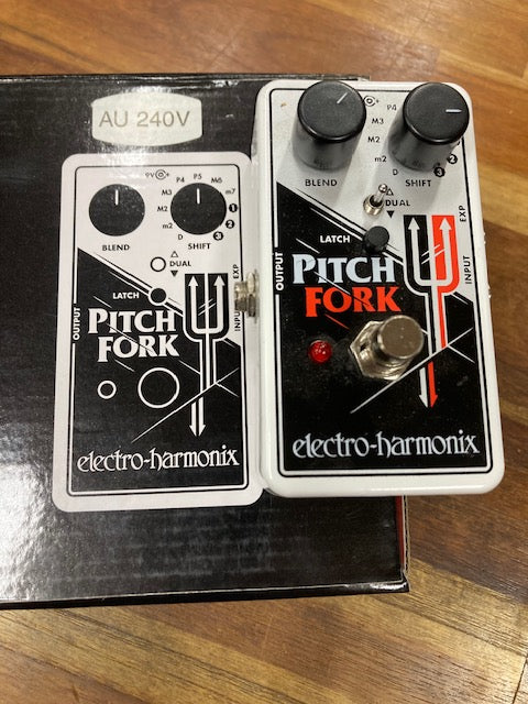 Electro-Harmonix Pitch Fork Digital Polyphonic Pitch Shifter FX Effects Pedal (Pre-Owned)