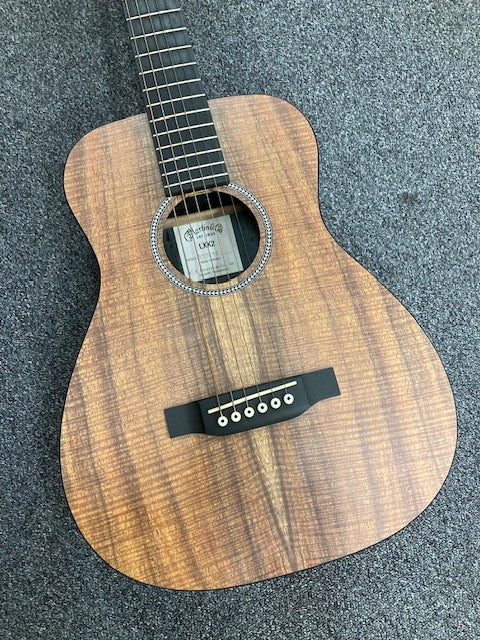 Martin Koa Traveller Mini LXK2 Acoustic Guitar W/Bag (Pre-Owned)
