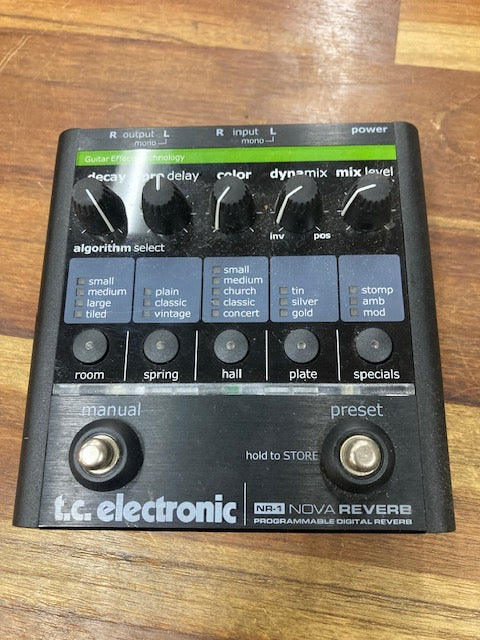 TC Electronic Nova Reverb Fx Effects Pedal (Pre-Owned) – Music at