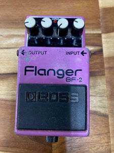 BOSS FLANGER BF-2 1990's FX Pedal (Pre Owned)