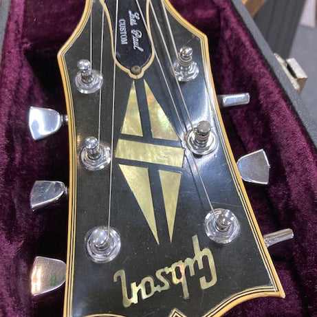 SOLD Vintage 1976 Gibson Les Paul Custom Electric Guitar Wine Red