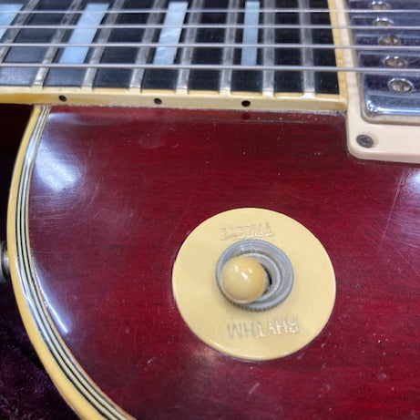 SOLD Vintage 1976 Gibson Les Paul Custom Electric Guitar Wine Red