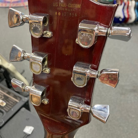 SOLD Vintage 1976 Gibson Les Paul Custom Electric Guitar Wine Red