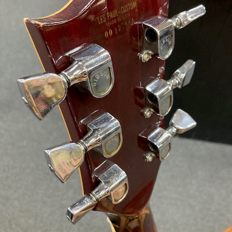 SOLD Vintage 1976 Gibson Les Paul Custom Electric Guitar Wine Red