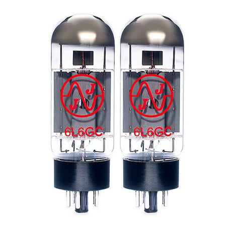 JJ Electronic 6L6 Power Tubes (Matched Pair) Vacuum Tubes that Excel with every Decibel