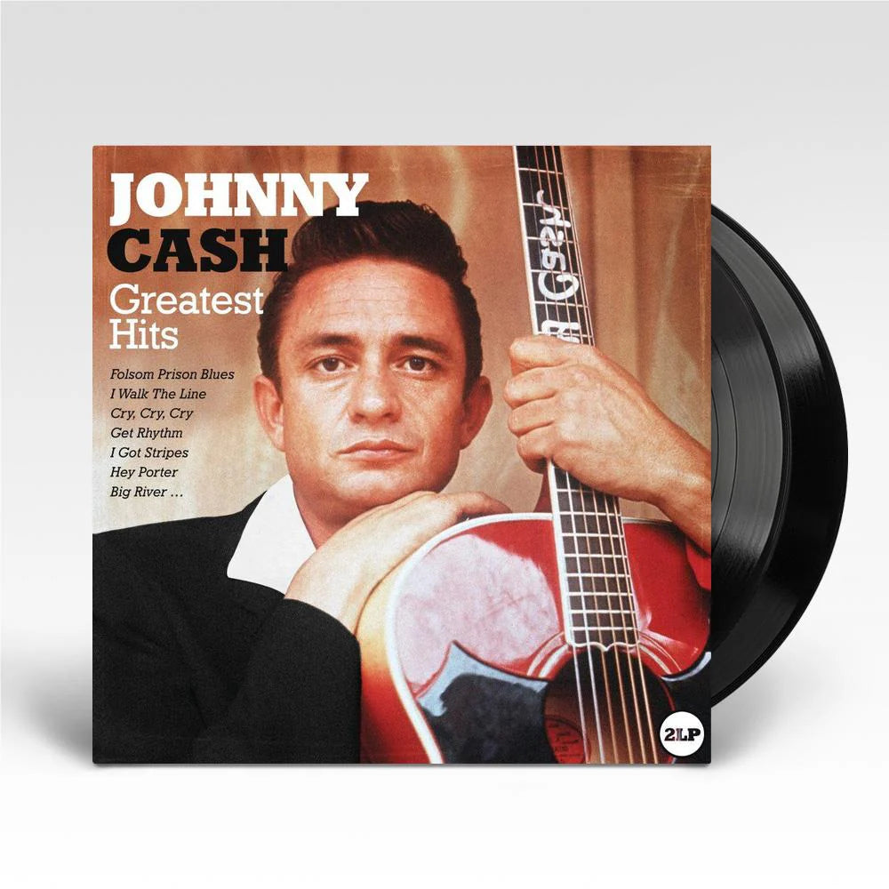 Johnny Cash Greatest Hits Double Vinyl LP