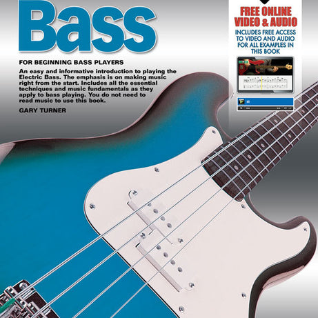 Progressive Beginner Bass Book/Online Video & Audio Learn It, Live It, Love It