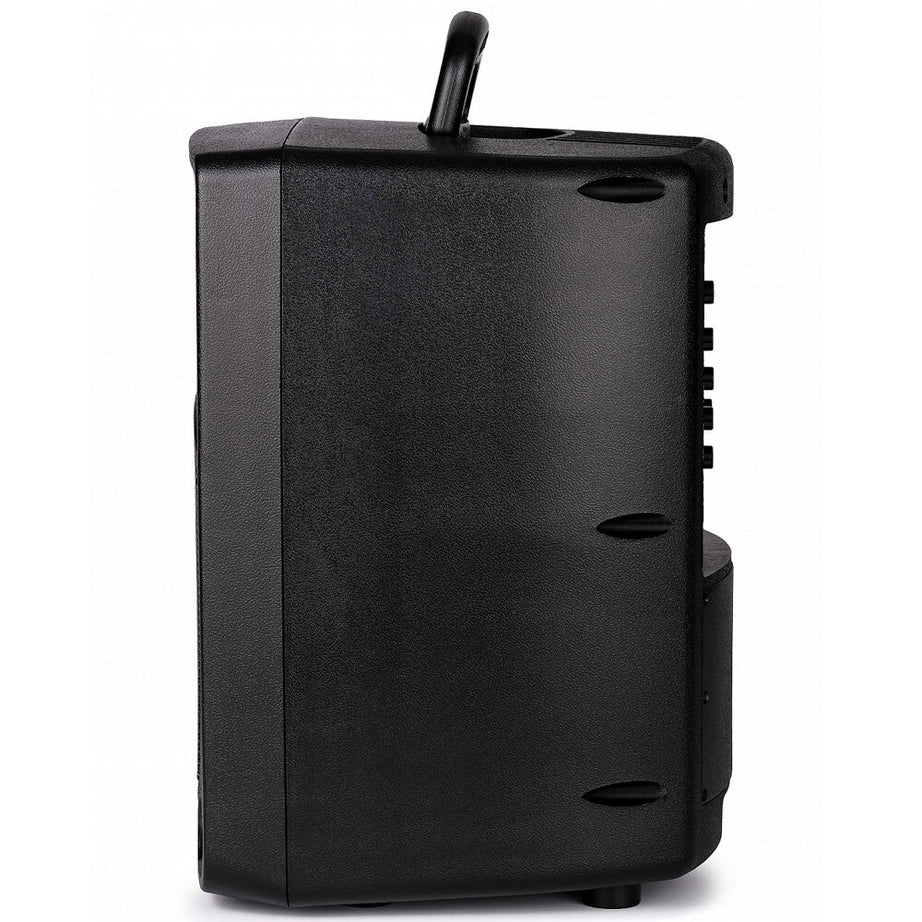 Leem PR-8 Portable, Active 50W, 8" PA Speaker System with Wireless Microphone Built-in MP3 Player with Bluetooth, SD Card & USB Input