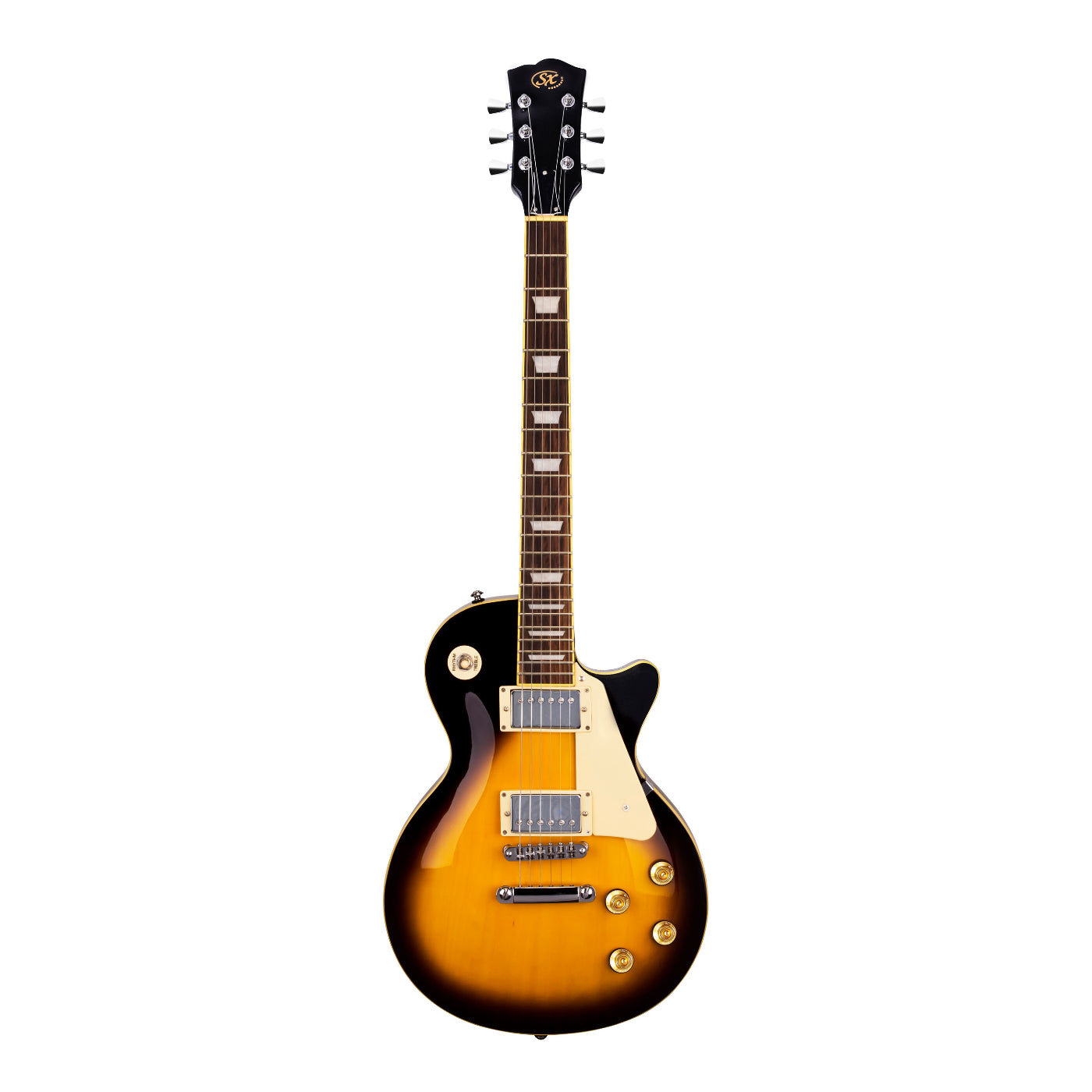 SX LEE3VS Les Paul Style Electric Guitar in Vintage Sunburst